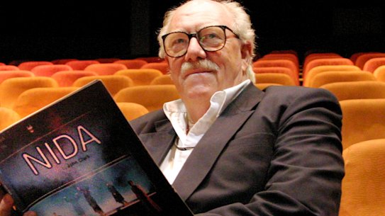 John Clark in 2003 with a history of NIDA, the year before he retired.