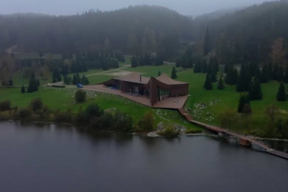 The trout farm: Used to provide guests with fresh fish from the pristine, freshwater Lake Ladoga.