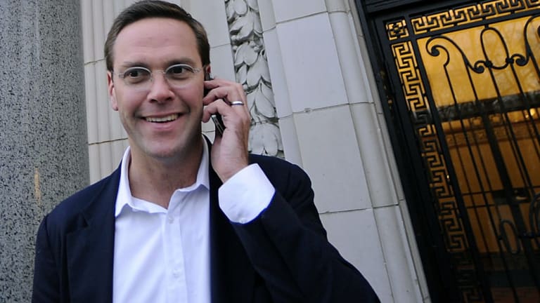James Murdoch was reported to be at the front of the queue to replace Elon Musk as Tesla chairman.