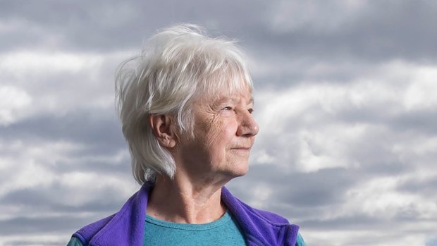 Lesbian Action Group committee member Carole Ann, pictured in August 2023.