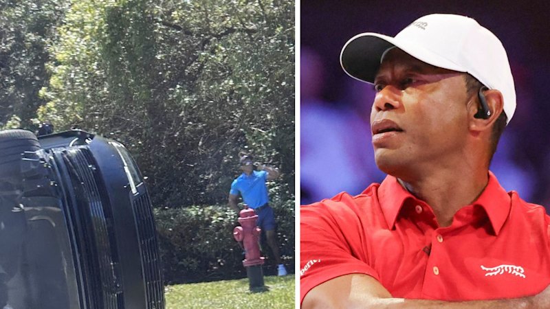 Tiger Woods arrested at crash scene on suspicion of DUI, sheriff says