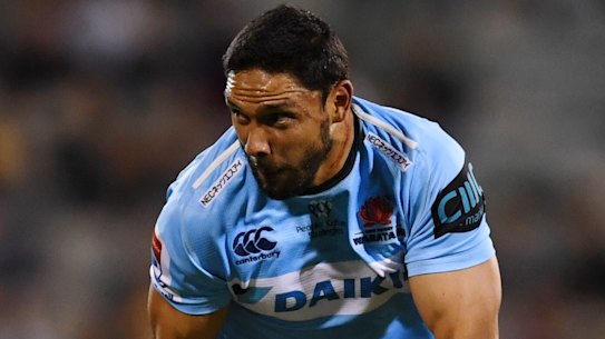 Slim pickings: Departing winger Curtis Rona is  top try scorer for the Waratahs this season on six tries. 