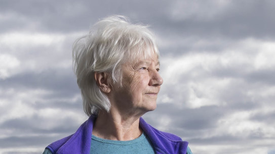 Lesbian Action Group member Carole Ann.