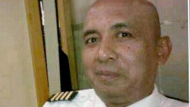 MH370 captain Zaharie Ahmad Shah.