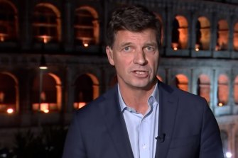 Energy Minister Angus Taylor is in Rome ahead of the Glasgow climate talks. 