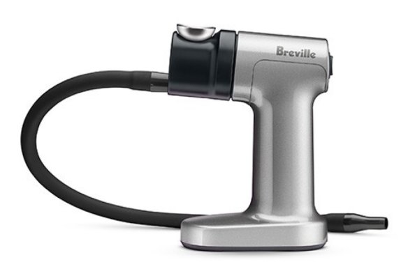 Breville's smoking gun lets you infuse food and drink with applewood or hickory smoke flavour without the smokehouse.