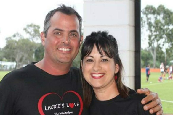 Laurie and Julie Pavone. Laurie died just 10 months after being diagnosed with GBM.