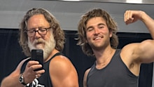 This snap of Russell Crowe and his look-alike son Tennyson said the internet alight! 