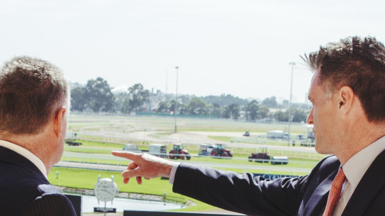 Premier of NSW Chris Minns, with Chairman for Australian Turf Club Peter McGauren announced the signing of a memorandum of understanding which could see Rosehill Racecourse sold for housing.