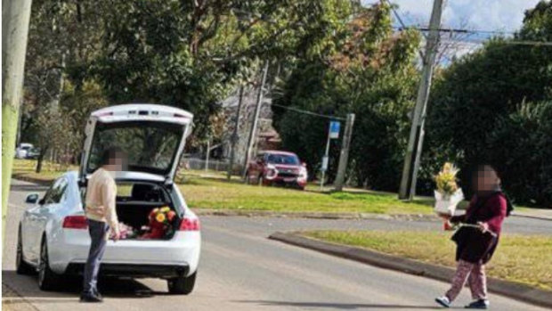 ‘How low can you be’: Flowers allegedly stolen from roadside memorial