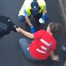 Protesters charged after truck parked on Harbour Bridge, causing commuter chaos