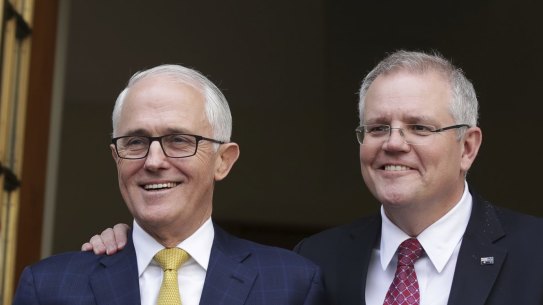 One year on from Scott Morrison's win over Malcolm Turnbull he says: "Frankly, anniversaries I find quite narcissistic so I tend to not engage in that sort of self-assessment."

