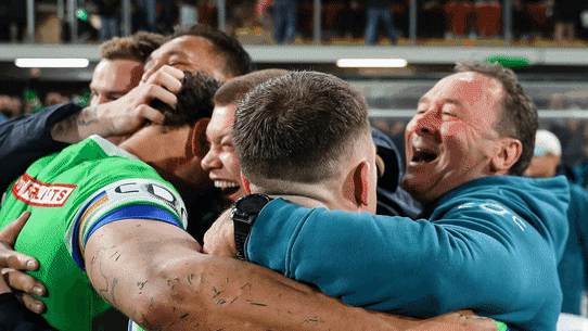 The weekend of NRL miracle plays in pictures.