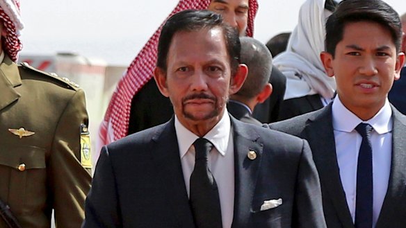 The Sultan of Brunei, Hassanal Bolkiah, was assigned several Queensland police officers as part of his security during his APEC visit.