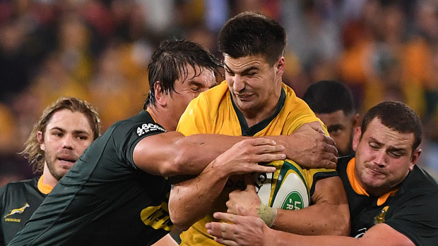 On standby: Maddocks could be called into the Wallabies squad if injury strikes. 