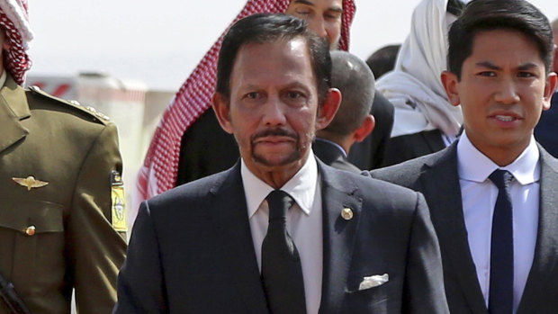 The Sultan of Brunei, Hassanal Bolkiah, was assigned several Queensland police officers as part of his security during his APEC visit.