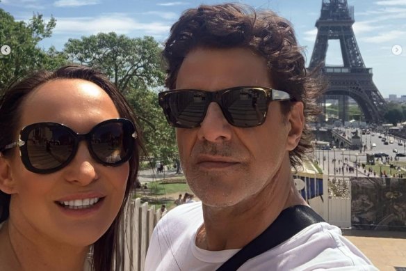 Vince Colosimo and partner Sabella Sugar were in France in May.