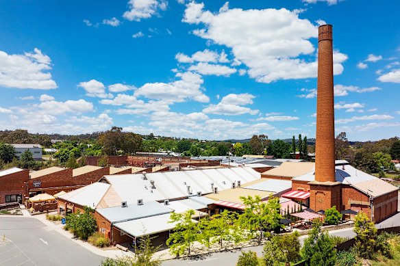 As its name suggests, The Mill precinct is located in an old wool mill.