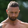 Quade Cooper and Carter Gordon in camp on the Gold Coast last month.