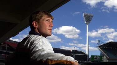 Mat Inness in his cricket days.
