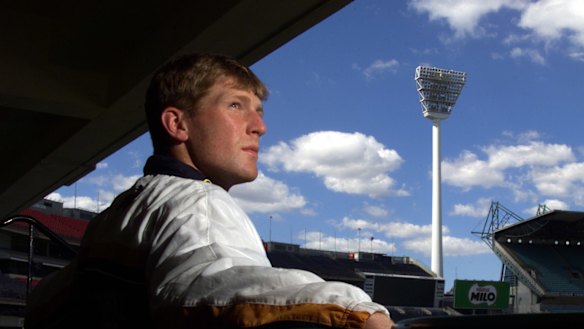 Mat Inness in his cricket days.