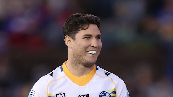 New Eels captain Mitchell Moses.