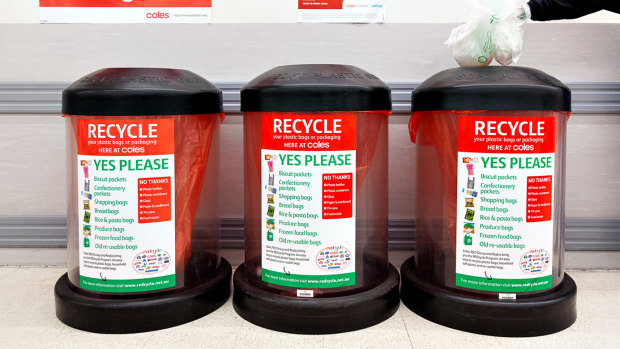 REDcycle bins were placed inside nearly 2000 Coles and Woolworths supermarkets before the program collapsed.