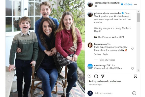 The retouched photo released on social media that got Catherine, the Princess of Wales, into hot water.