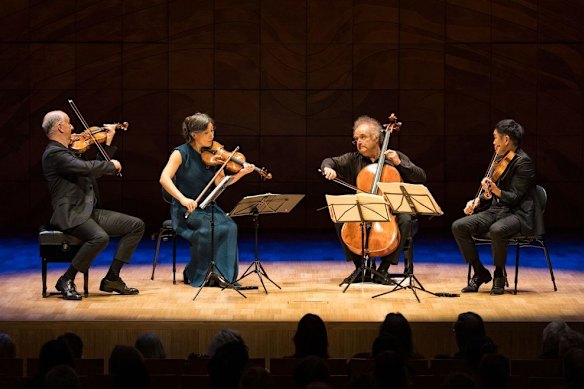 Takács Quartet perform at Melbourne Recital Centre, August 14. 2025. 