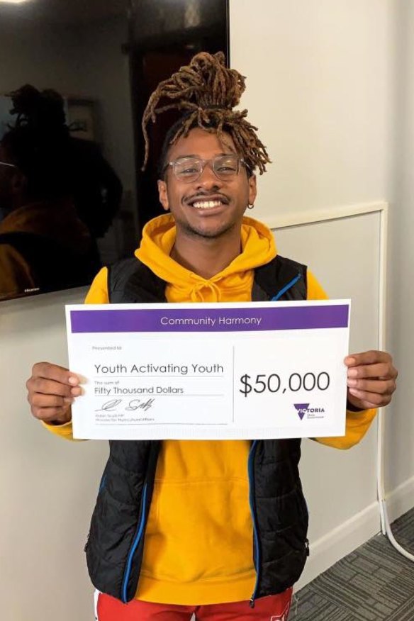 Jjay De Melo was the arts coordinator for outreach organisation Youth Activating Youth. 