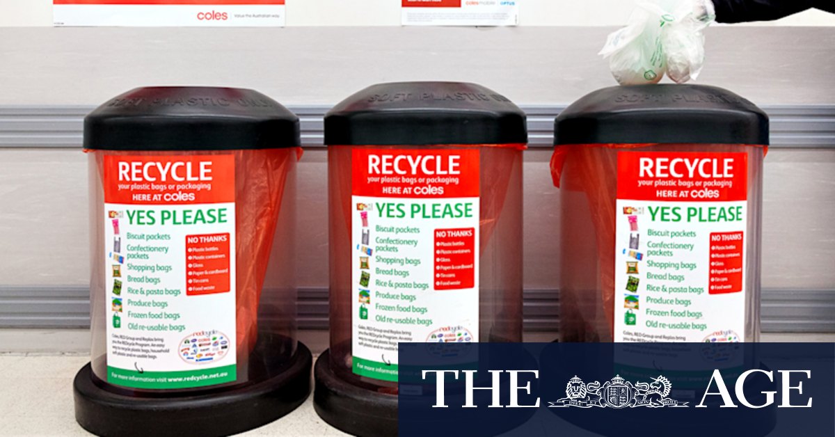 REDcycle declared insolvent; Woolworths, Coles maintain control of plastic stockpiles - Vimarsana News