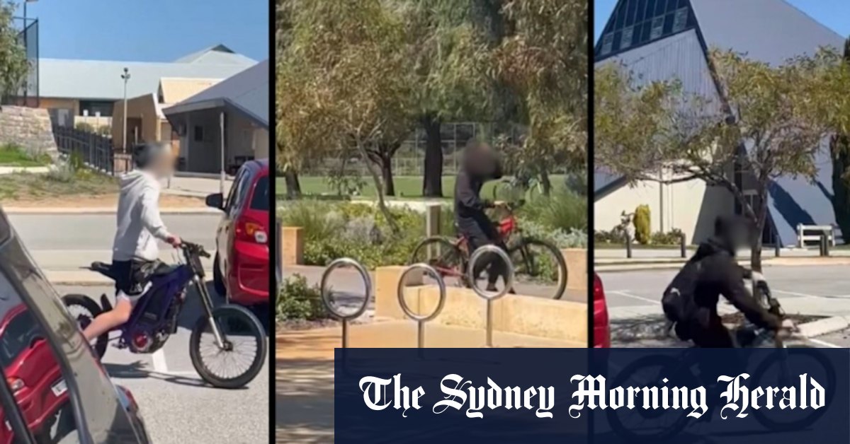 Most e-bikes are illegal and will be crushed: WA top cop’s warning to Perth teens