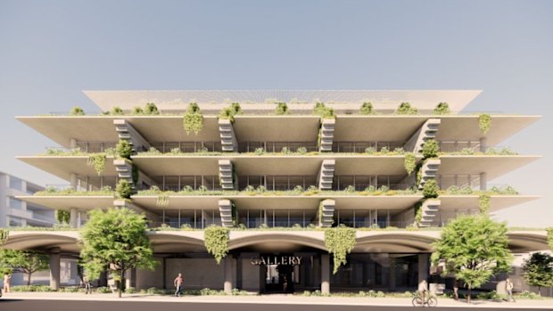 Graya Developments’ plans for a mixed use development at 63-71 Racecourse Road.
