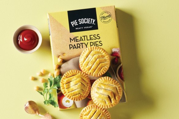 Pie Society’s meatless party pies.
