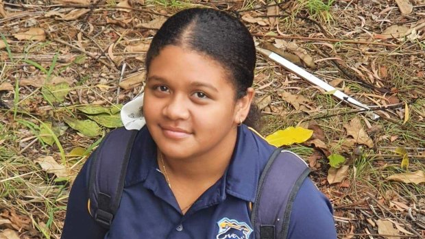 Teyah Han, 12, normally would play rugby league for her school and club.