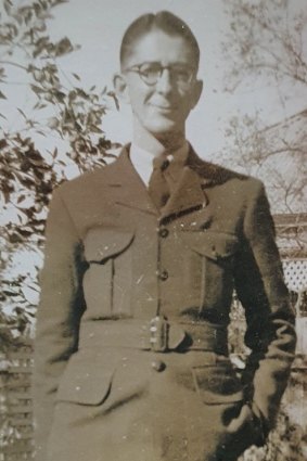 Ronald Lee in uniform.