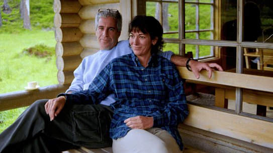 This undated photo released by the US Department of Justice shows Jeffrey Epstein and Ghislaine Maxwell. (U.S. Department of Justice via AP)