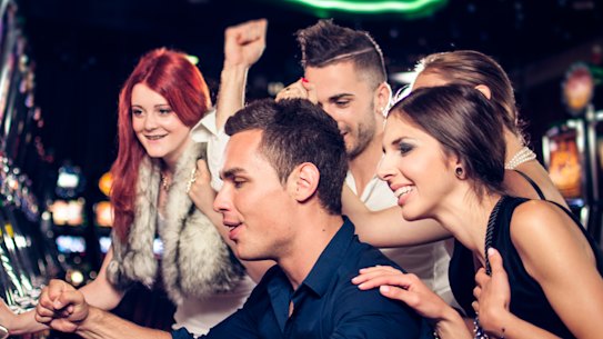 Young people are using pokies more than other age categories.