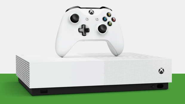 The Xbox One S All-Digital Edition is a less expensive model that does not accept physical game discs.