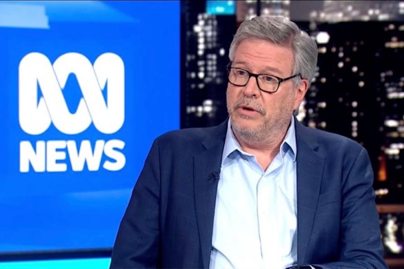 Simon Robinson, the new news boss at the ABC faces up to staff.