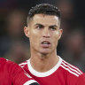 Cristiano Ronaldo (right) prepares for his record-breaking 178th appearance in the Champions League.