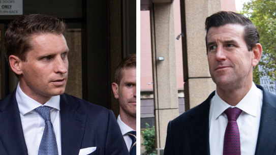 Federal Liberal MP and former elite soldier Andrew Hastie (left) has alleged Ben Roberts-Smith was well-known for bullying a fellow SAS soldier.