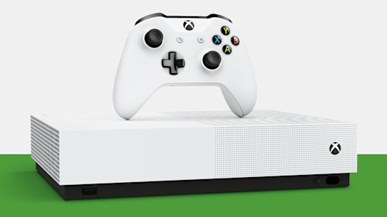 The Xbox One S All-Digital Edition is a (supposedly) less expensive model that does not accept physical game discs.