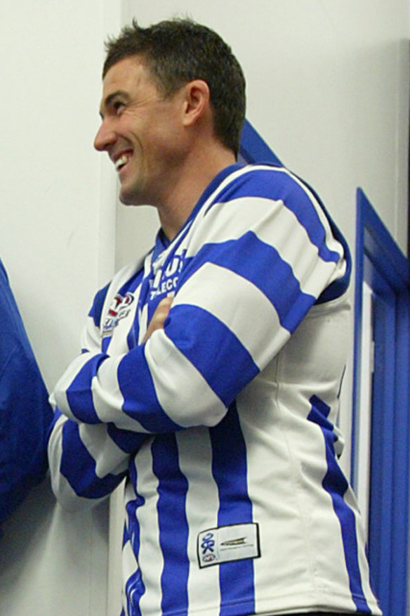 Former North player Anthony Stevens has been a big support to Dani Laidley.