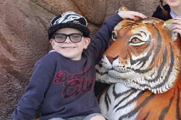 Max can't wait to fulfil his dream to see tigers at Dreamworld clearly.