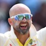 Nathan Lyon at Edgbaston in 2023.