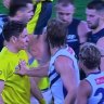 Fyfe faces umpire scrutiny as Blues overcome slow start to down Dockers