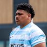 Lehopoame Leota, who plays for Racing 92 in France.