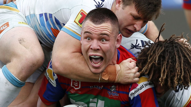 David Klemmer has been charged by the NRL match review committee for abusing a ground official.