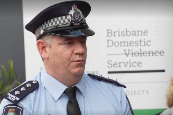 Queensland Police Acting Inspector Bernie Quinlan. 